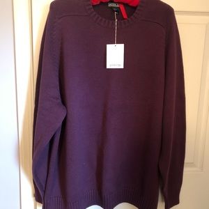 Lands’ End Purple Crew neck Women’s Sweater 2X